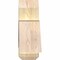 Ekena Millwork Bellingham Rough Sawn Timber Gable Bracket, Douglas Fir, 36"W x 15"H x 6"D x 6"F, 10/12 Pitch GBW036X15X0606BEL00RDF - alternate 2